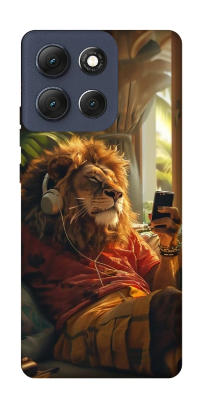 Чехол на Motorola Moto G86 Лев v2 фото 1 из 1