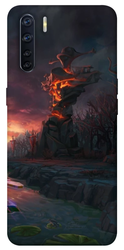 Чохол на Oppo A91 Dota road фото 1 з 1