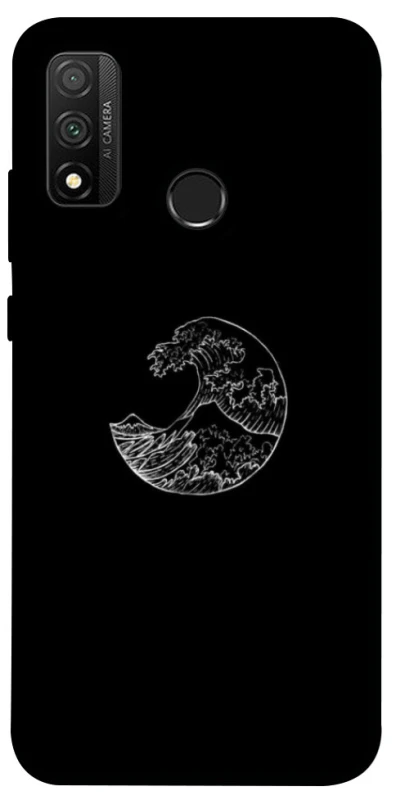 Чохол на Huawei P Smart (2020) Black tsunami фото 1 з 1