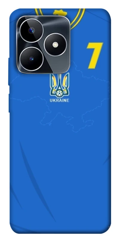 Чохол на Realme C53 UA-Football ver.4 фото 1 з 1