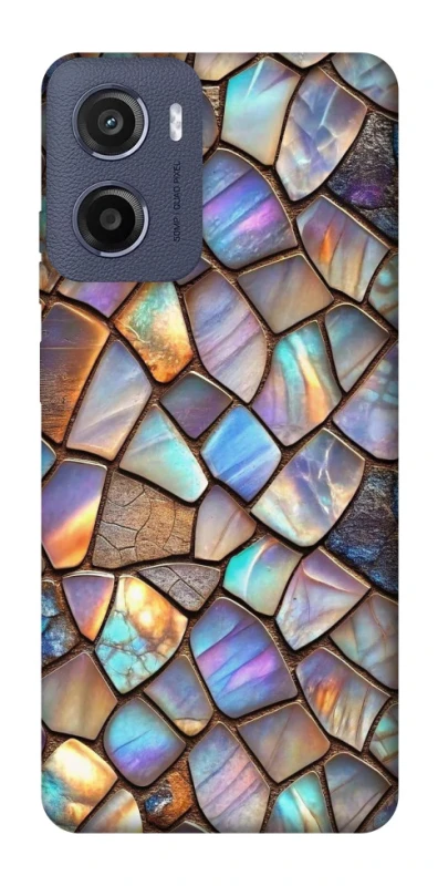 Чехол на Motorola Moto E15 Nature Mosaic ver.1 фото 1 из 1