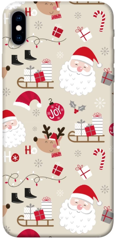 Чохол на Apple iPhone XS Max (6.5") Новорічний v1 фото 1 з 1