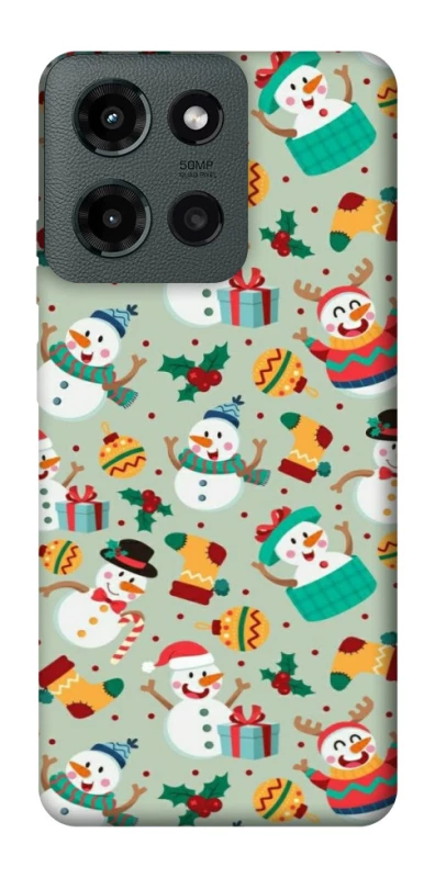 Чохол на Motorola Moto G Power (2025) Новорічний v2 фото 1 з 1