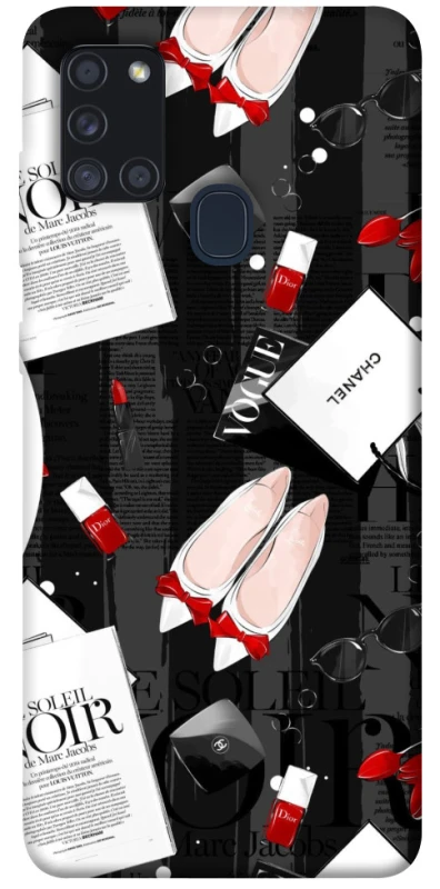 Чехол на Samsung Galaxy A21s Fashion collage ver.4 фото 1 из 1