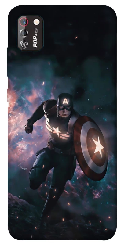 Чохол на TECNO POP 4 Pro Captain America фото 1 з 1