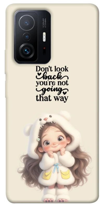 Чохол на Xiaomi 11T / 11T Pro Don't look back фото 1 з 1