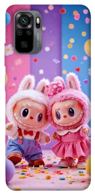 Чохол на Xiaomi Poco M5s Labubu twins ver.3 фото 1 з 1