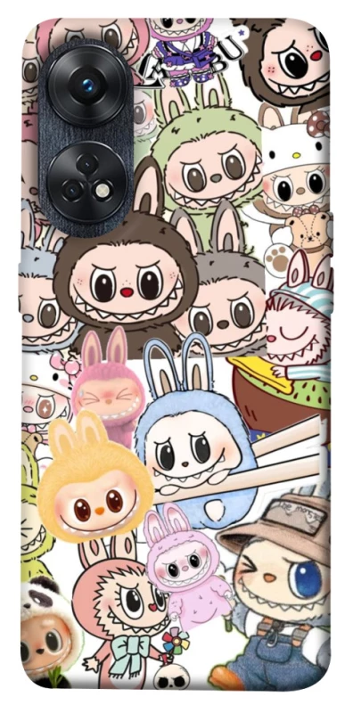 Чохол на Oppo Reno 8T 4G All Labubus фото 1 з 1