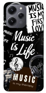 Чохол на Xiaomi Redmi 12 Music is Life фото 1 з 1