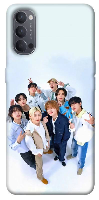 Чехол на Oppo Reno 4 Stray Kids v2 фото 1 из 1
