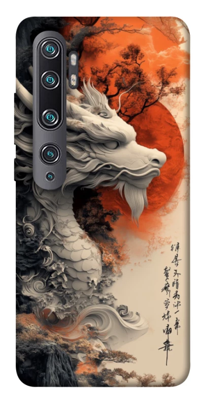 Чохол на Xiaomi Mi Note 10 / Note 10 Pro / Mi CC9 Pro white dragon фото 1 з 1