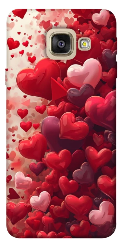 Чохол на Samsung A520 Galaxy A5 (2017) Many hearts фото 1 з 1