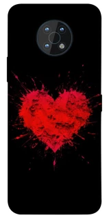 Чохол на Nokia G50 Splash heart фото 1 з 1