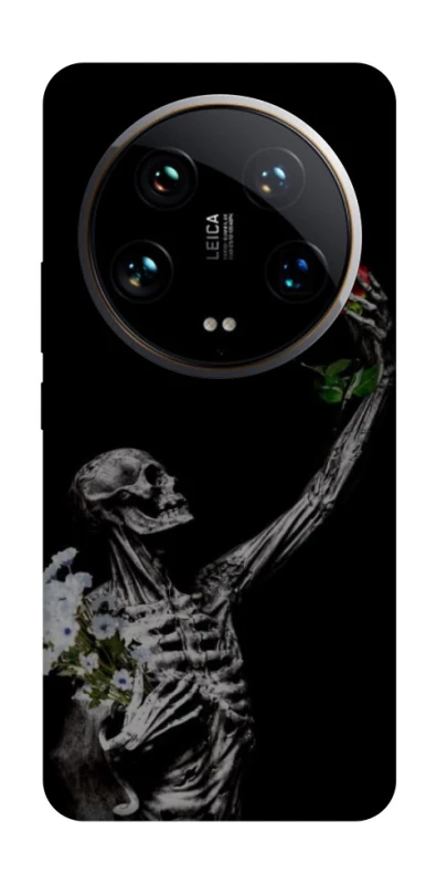 Чехол на Xiaomi 14 Ultra Skeleton vs Rose фото 1 из 1