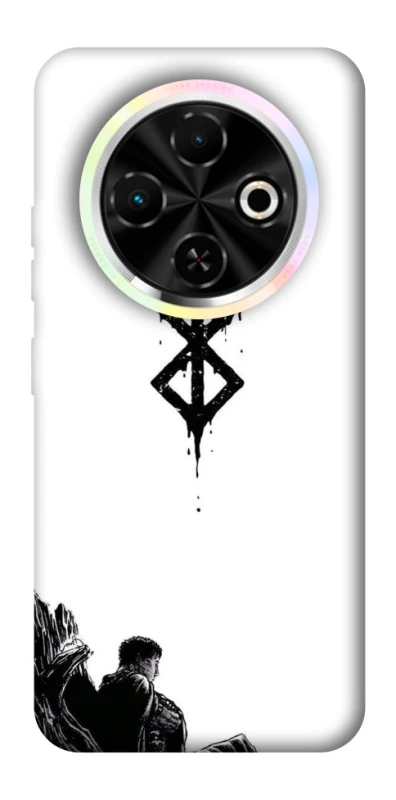 Чехол на TECNO Spark 30C berserk white фото 1 из 1