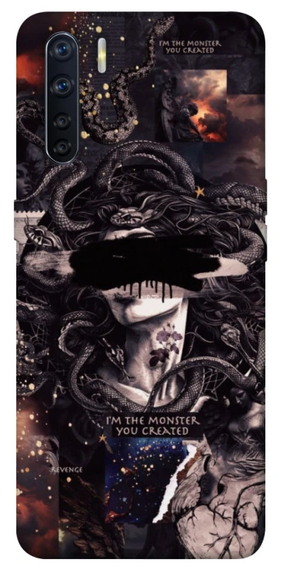 Чехол на Oppo A91 Monster you created фото 1 из 1