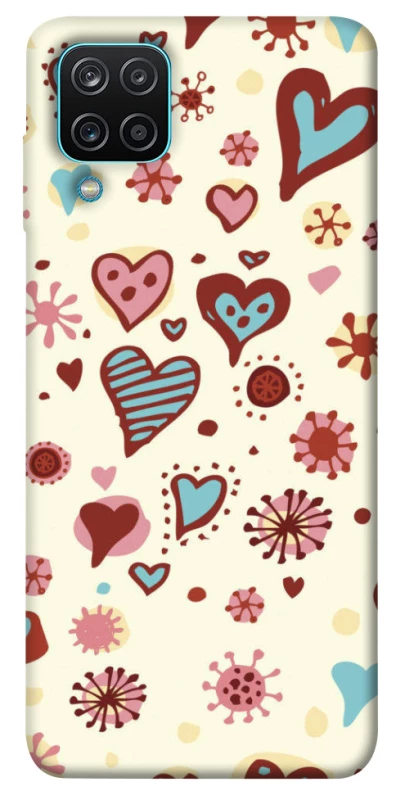 Чохол на Samsung Galaxy M12 Pretty hearts фото 1 з 1