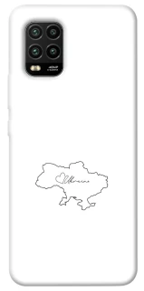 Чохол на Xiaomi Mi 10 Lite Ukraine map фото 1 з 1