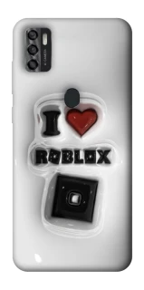 Чохол на ZTE Blade A7s (2020) I love Roblox фото 1 з 1