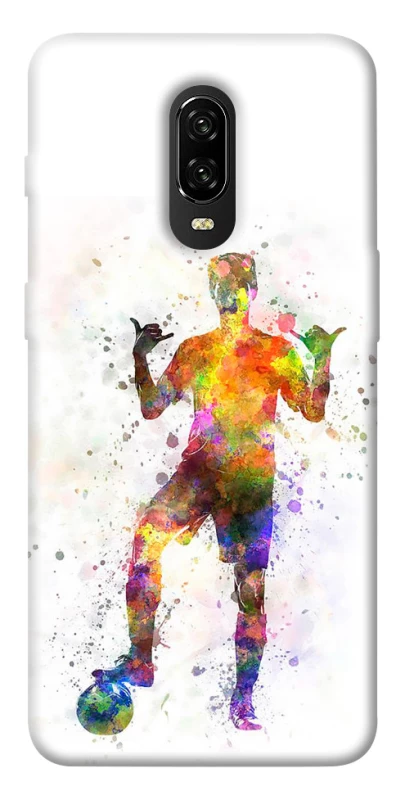 Чохол на OnePlus 6T Football Player v3 фото 1 з 1