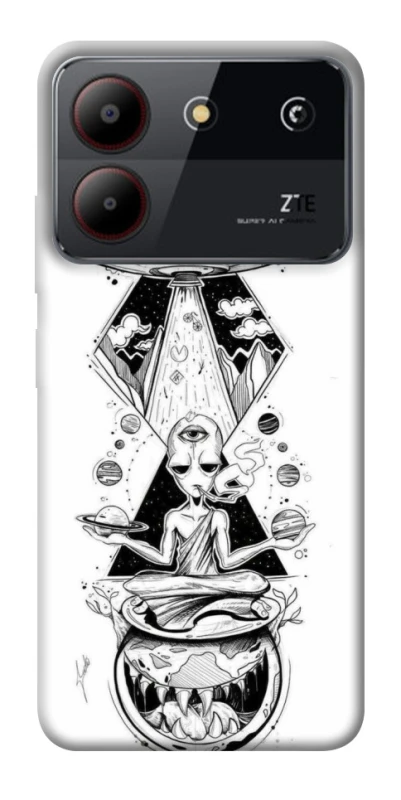 Чехол на ZTE Blade A54 4G Tattoo ver.4 фото 1 из 1