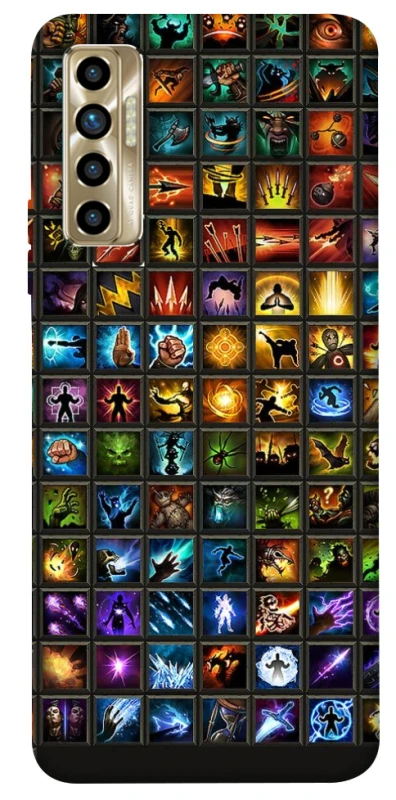 Чехол на TECNO Camon 17P Abilities menu ver.3 фото 1 из 1