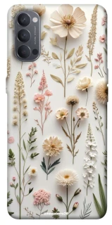 Чохол на Oppo Reno 4 Floral design ver.1 фото 1 з 1