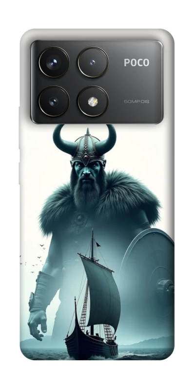 Чохол на Xiaomi Poco F6 Pro Nordic drakkar v2 фото 1 з 1