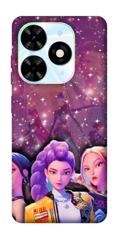 Чехол на TECNO Spark Go 2024 k-pop demon hunters v6 фото 1 из 1