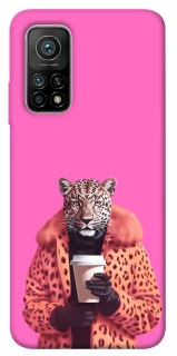 Чохол на Xiaomi Mi 10T Леопард з кавою фото 1 з 1