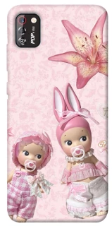 Чехол на TECNO POP 4 Pro Vintage Blossom Twins фото 1 из 1