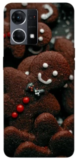 Чехол на Oppo Reno 7 4G Новогодний v23 фото 1 из 1