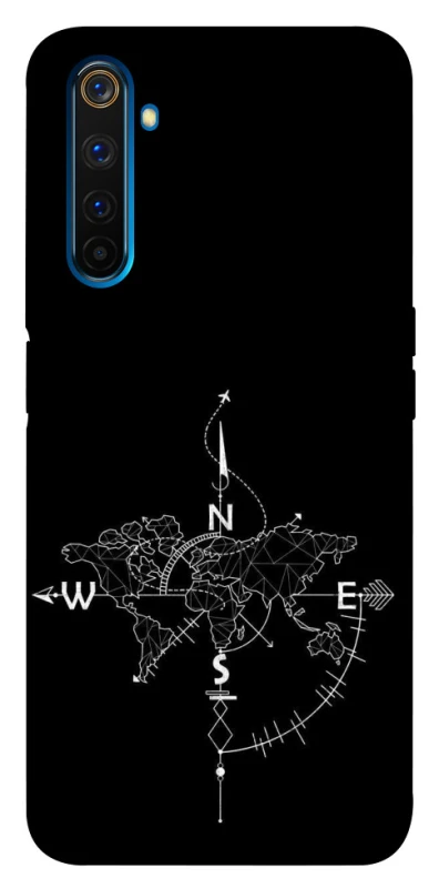 Чохол на Realme 6 Pro Travel Map фото 1 з 1