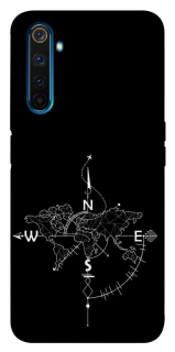 Чохол на Realme 6 Pro Travel Map фото 1 з 1