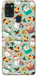 Чехол на Samsung Galaxy A21s Новогодний v2 фото 1 из 1