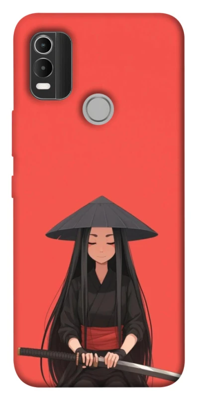 Чохол на Nokia C21 Plus Red samurai фото 1 з 1
