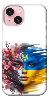 Чохол на Apple iPhone 15 (6.1") Flowering Ukraine фото 1 з 1