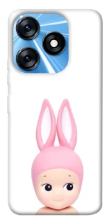 Чехол на TECNO Spark 10 Minimal Bunny Peek фото 1 из 1