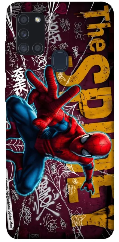 Чехол на Samsung Galaxy A21s Spider Man ver.3 фото 1 из 1