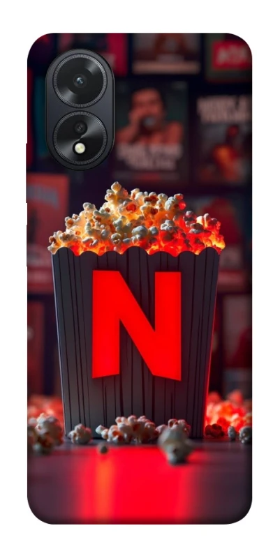 Чехол на Oppo A18 Netflix and popcorn фото 1 из 1