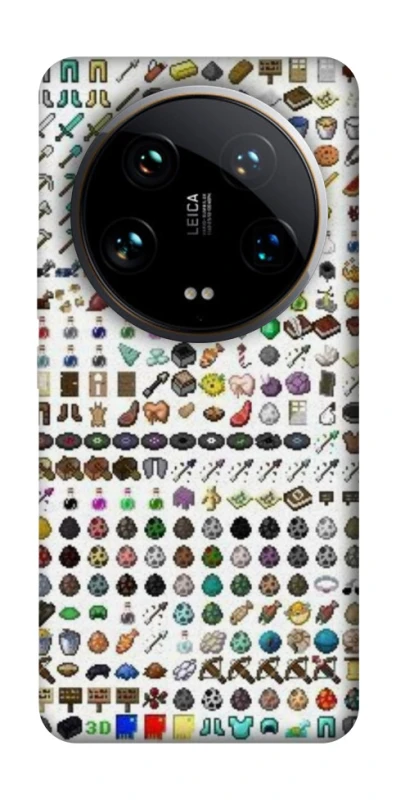 Чохол на Xiaomi 14 Ultra Minecraft v2 фото 1 з 1