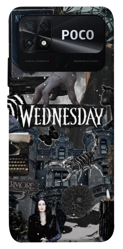 Чохол на Xiaomi Poco C40 Wednesday Collage ver.2 фото 1 з 1