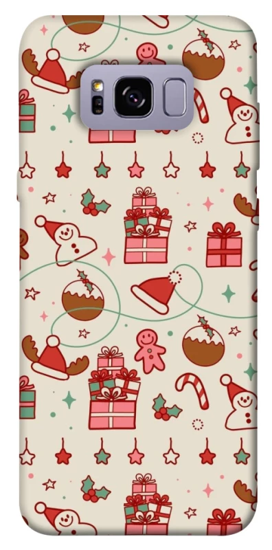 Чехол на Samsung G955 Galaxy S8 Plus Новогодний v14 фото 1 из 1