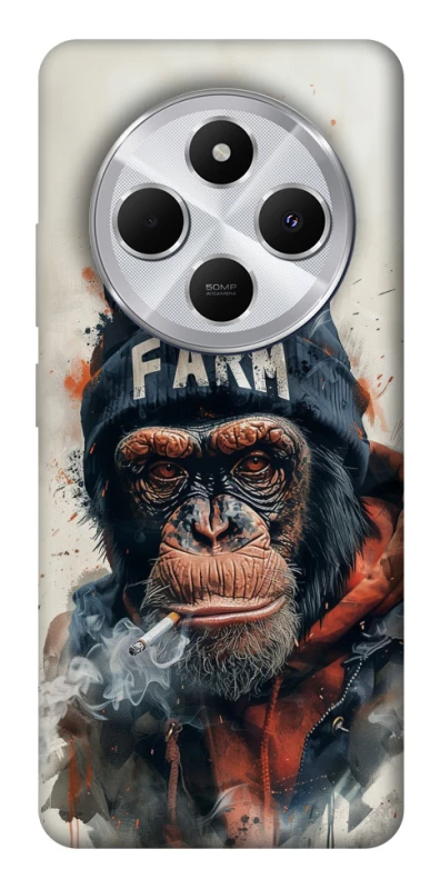 Чохол на Xiaomi Redmi 14C / Poco C75 Шимпанзе v3 фото 1 з 1