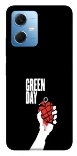 Чехол на Xiaomi Poco X5 5G Green Day logo фото 1 Чехол на Xiaomi Poco X5 5G Green Day logo фото 1 из 1