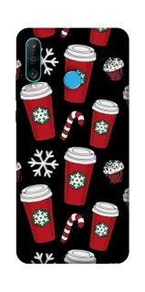 Чехол на Huawei P30 lite Новогодний v40 фото 1 из 1