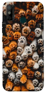 Чехол на TECNO Spark 6 Go Сat paws фото 1 из 1