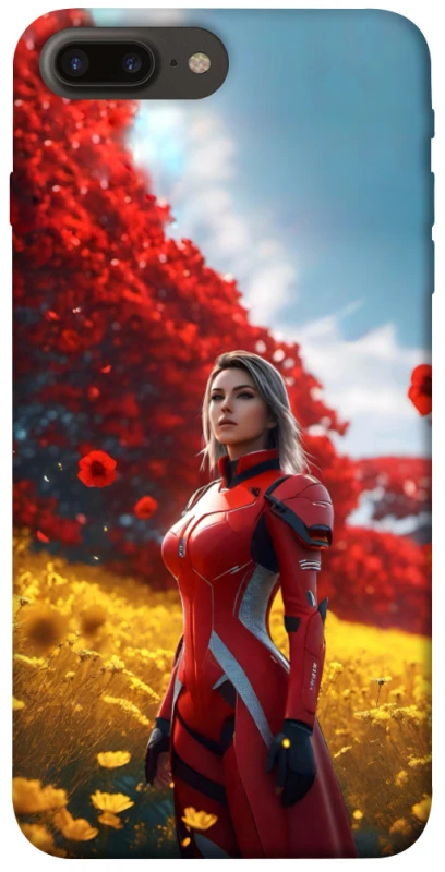 Чохол на Apple iPhone 7 plus / 8 plus Cyber space girl ver.5 фото 1 з 1