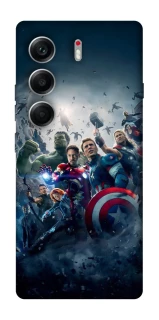 Чехол на Tecno Camon 40 Marvel heroes фото 1 из 1