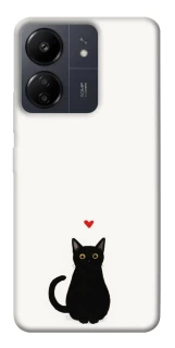 Чохол на Xiaomi Poco C65 cat in love фото 1 Чохол на Xiaomi Poco C65 cat in love фото 1 з 1